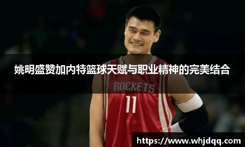 姚明盛赞加内特篮球天赋与职业精神的完美结合